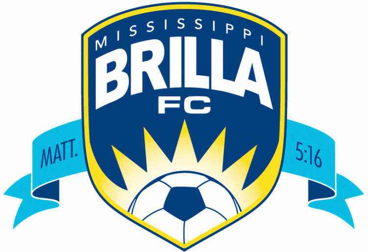 Mississippi Brilla FC 2007-Pres Primary Logo t shirt iron on transfers